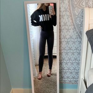 VS PINK cropped hoodie